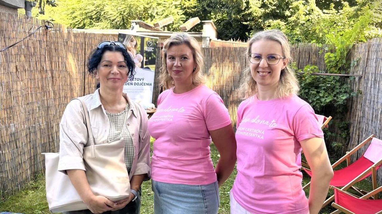 Svetový týždeň dojčenia 2025 v Michalovciach, Vranove a Galante