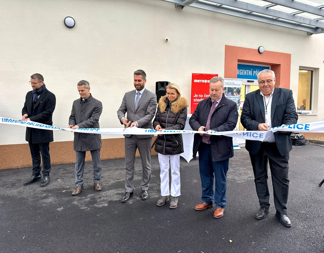 Otevření urgentního příjmu v nemocnici Teplice