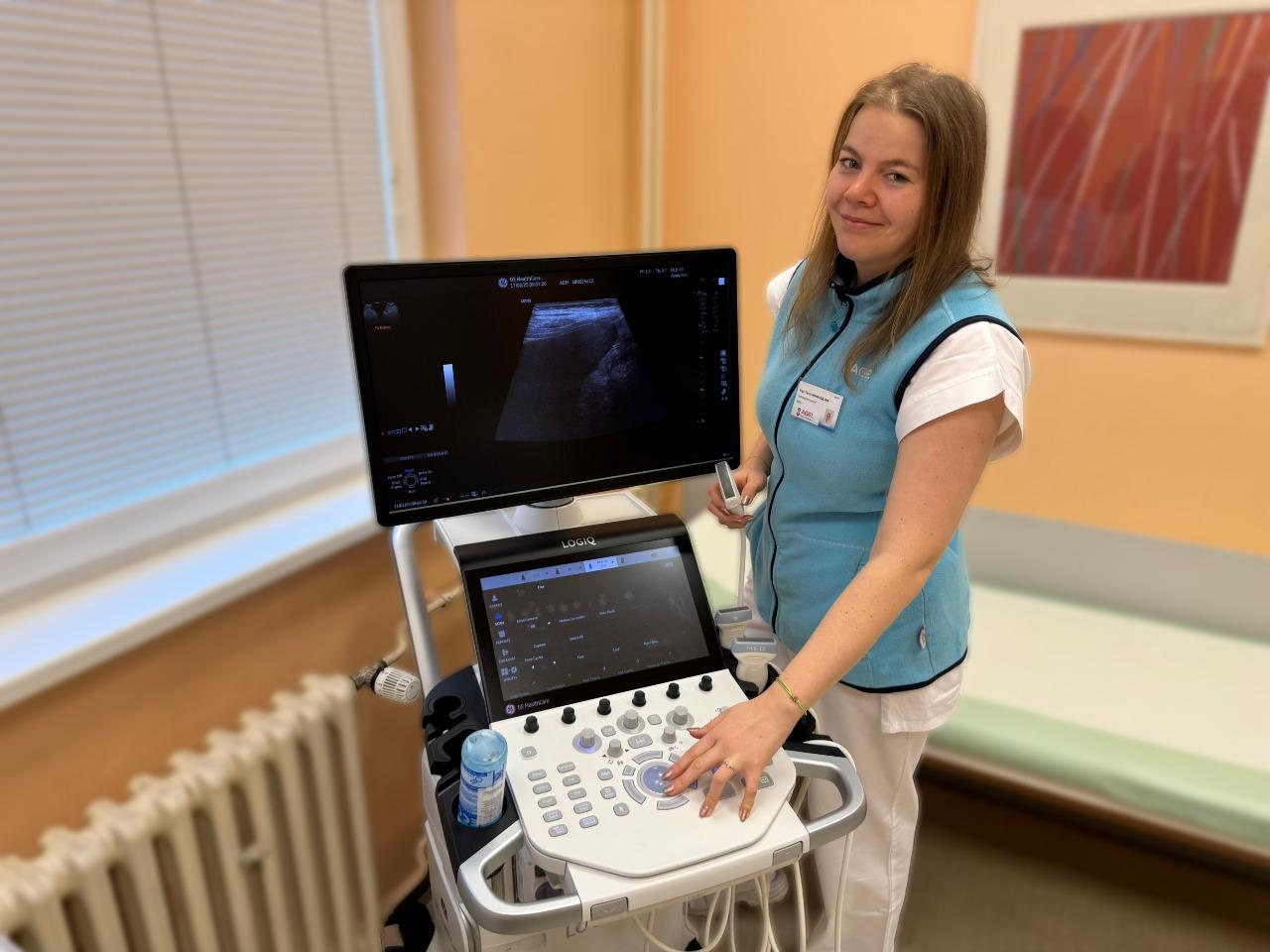 Nové ultrazvuky za 3 miliony zlepší diagnostiku i léčbu na Poliklinice AGEL