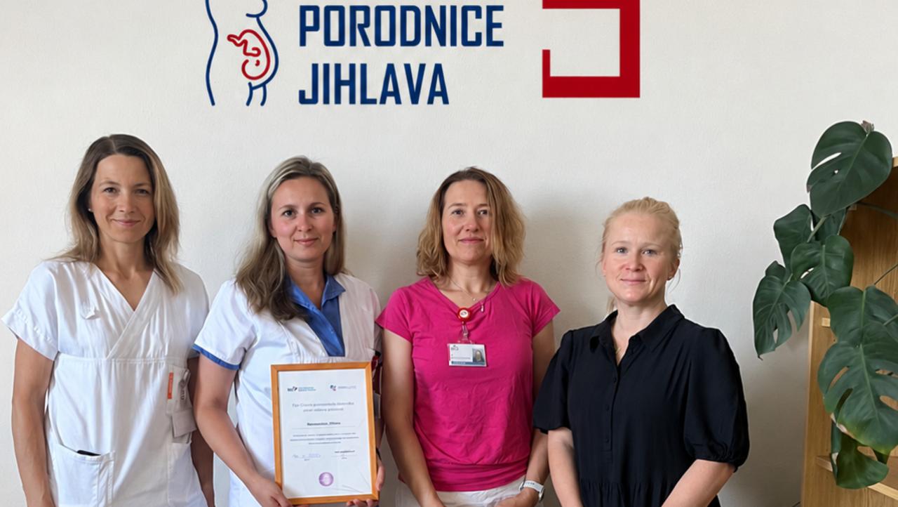 První na Vysočině: ocenění za péči o duševní zdraví rodiček