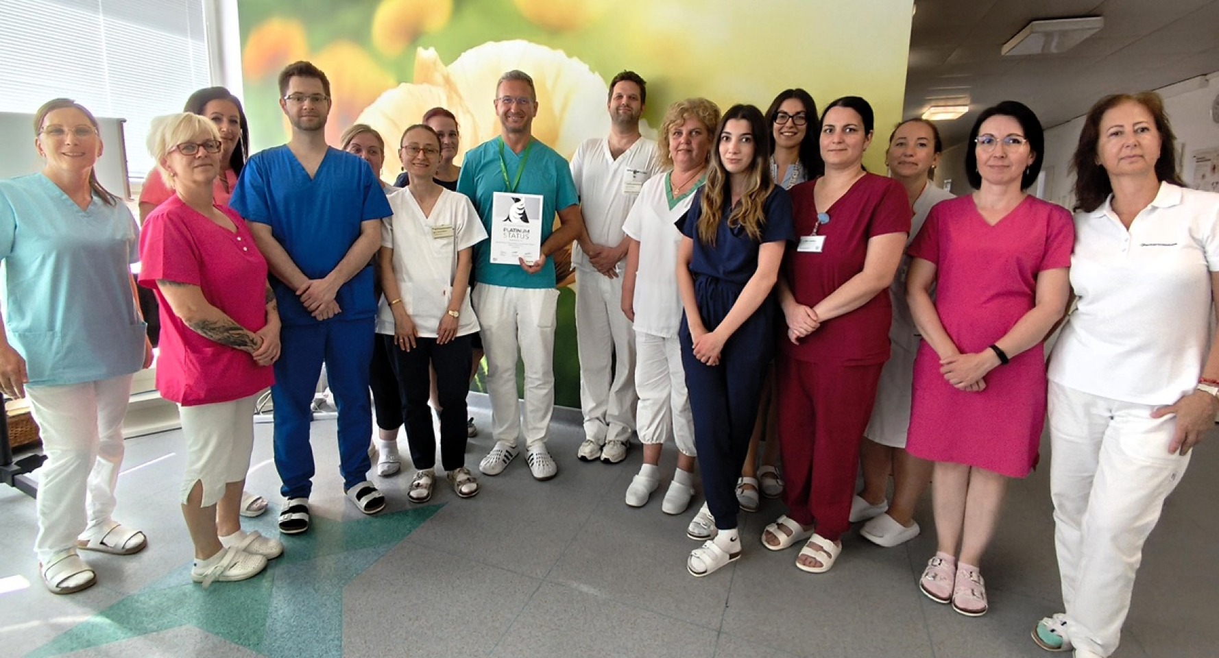 Ocenenie za výnimočnú starostlivosť o pacientov s cievnou mozgovou príhodou