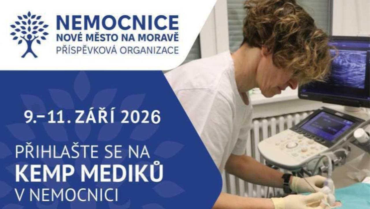 Kemp mediků 2026 – Nemocnice Nové Město na Moravě